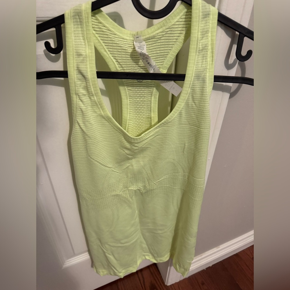 Rare Lululemon * Swiftly Tech Racerback Tank Top-
new without full tags- Size 6